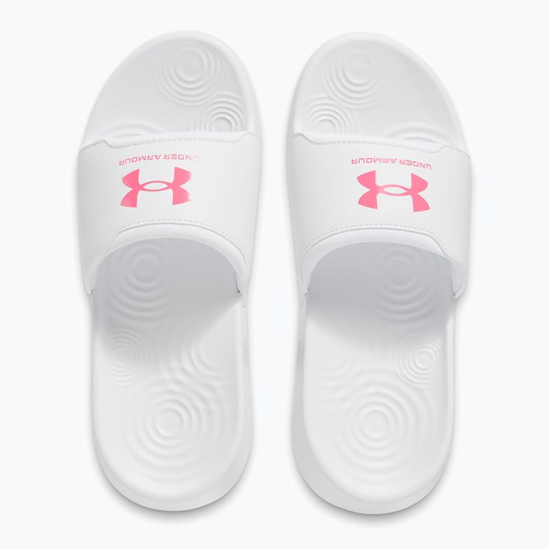 Under Armour Ignite Select női flip-flop fehér/fehér/szuper rózsaszín 4