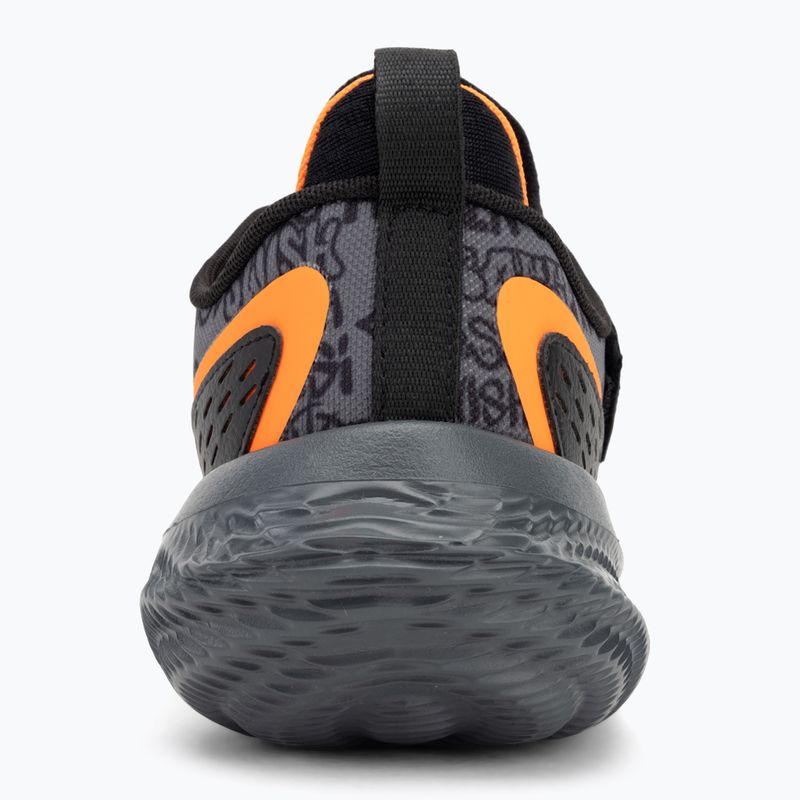 Under Armour Flow Futr X 4 UAA kosárlabda cipő fekete/castlerock/blaze orange 6