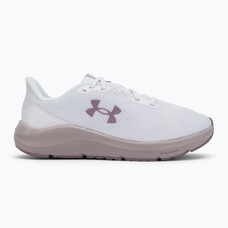 Under Armour Charged Pursuit 4 női futócipő fehér/fehér/lila prime 2