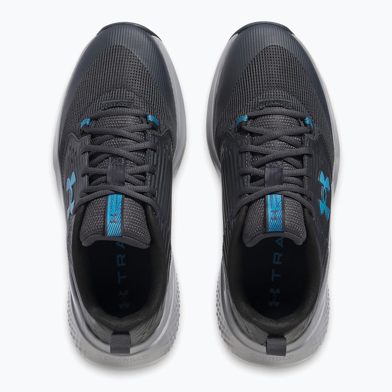 Under Armour Commit 4 férfi edzőcipő antracit/acél/éter kék 4