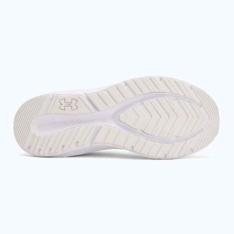 Női futócipő Under Armour Charged Pursuit 4 fehér/fehér/fémes ezüst 4