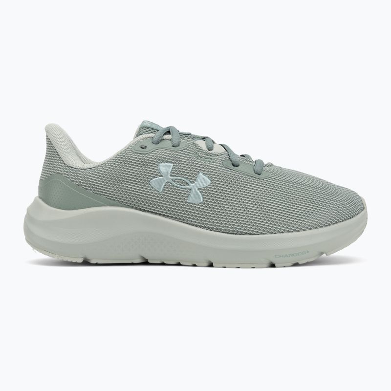Under Armour Charged Pursuit 4 szilikazöld/szilikazöld/metál szilika női futócipő 2