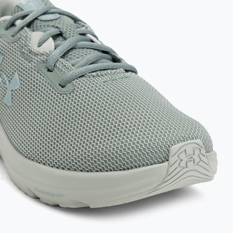 Under Armour Charged Pursuit 4 szilikazöld/szilikazöld/metál szilika női futócipő 7