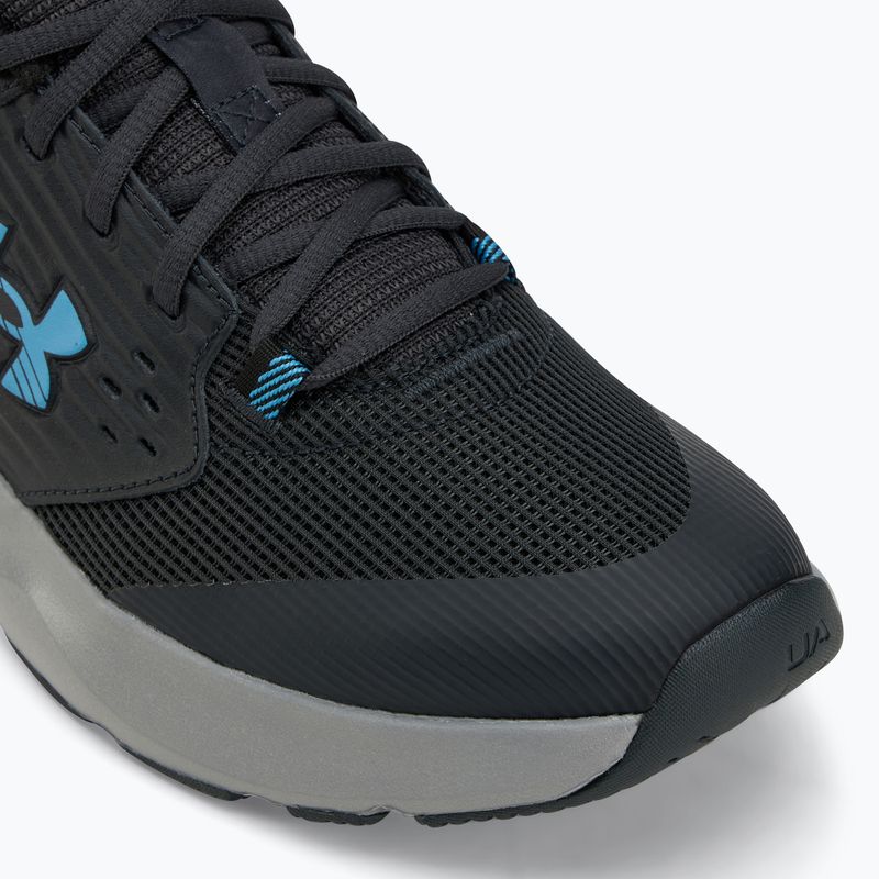 Under Armour Commit 4 férfi edzőcipő antracit/acél/éter kék 7