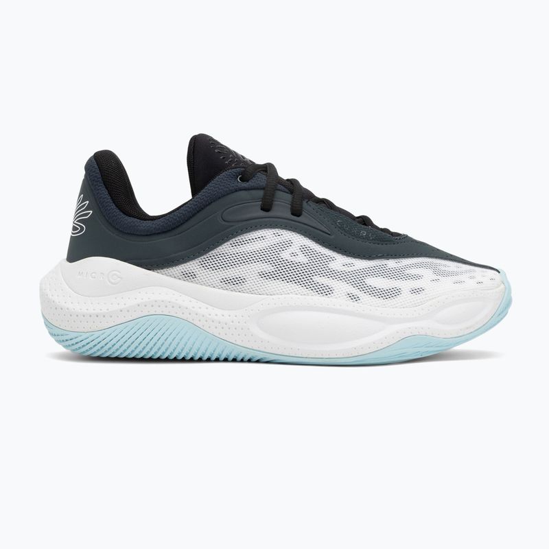 Under Armour kosárlabda cipő CURRY Splash 25 fekete/szürke üres/fehér 2