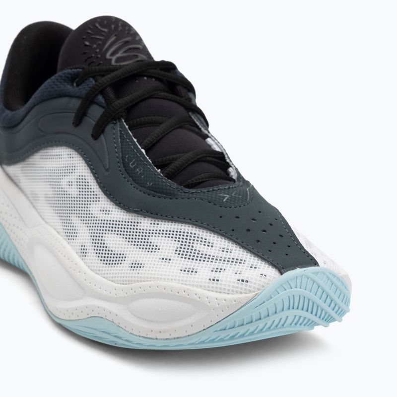 Under Armour kosárlabda cipő CURRY Splash 25 fekete/szürke üres/fehér 7