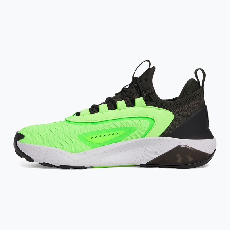 Under Armour Project Rock 7 férfi edzőcipő barokkzöld/szürkészöld/fekete 9