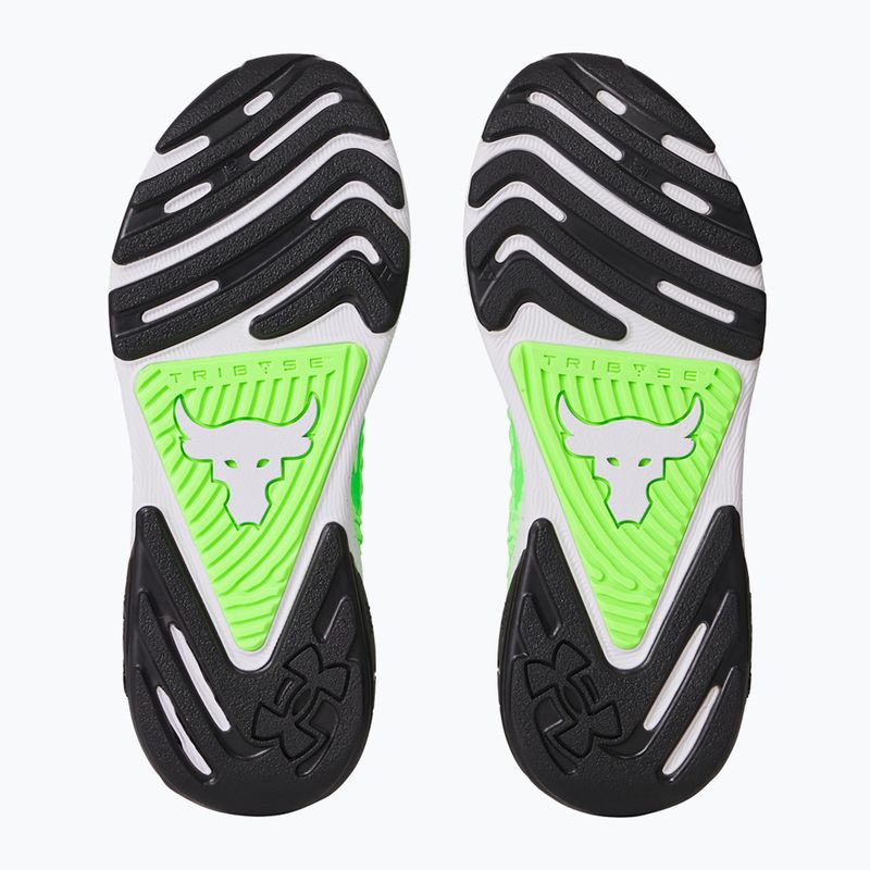 Under Armour Project Rock 7 férfi edzőcipő barokkzöld/szürkészöld/fekete 12