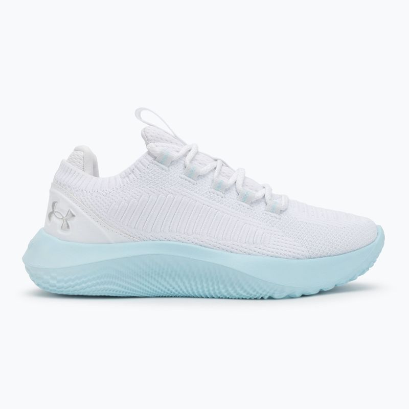 Under Armour Dynamic 2 fehér/stream/metallic silver női edzőcipő 2