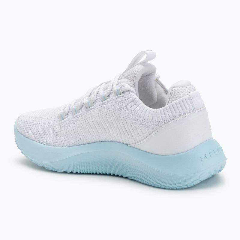 Under Armour Dynamic 2 fehér/stream/metallic silver női edzőcipő 3