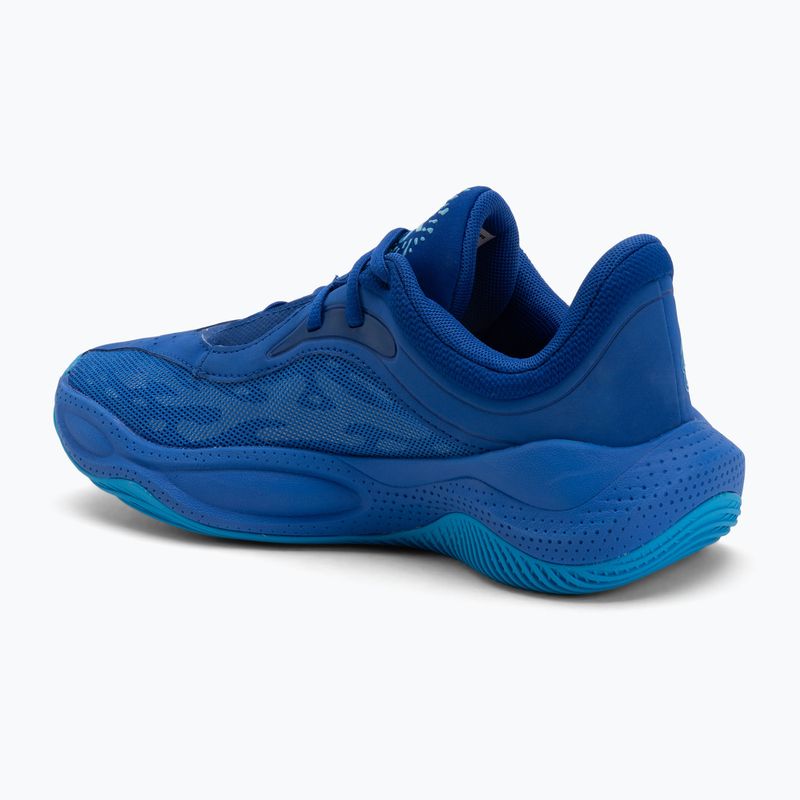 Under Armour CURRY Splash 25 kosárlabda cipő kobalt örökség/versa kék/elektromos kék 3