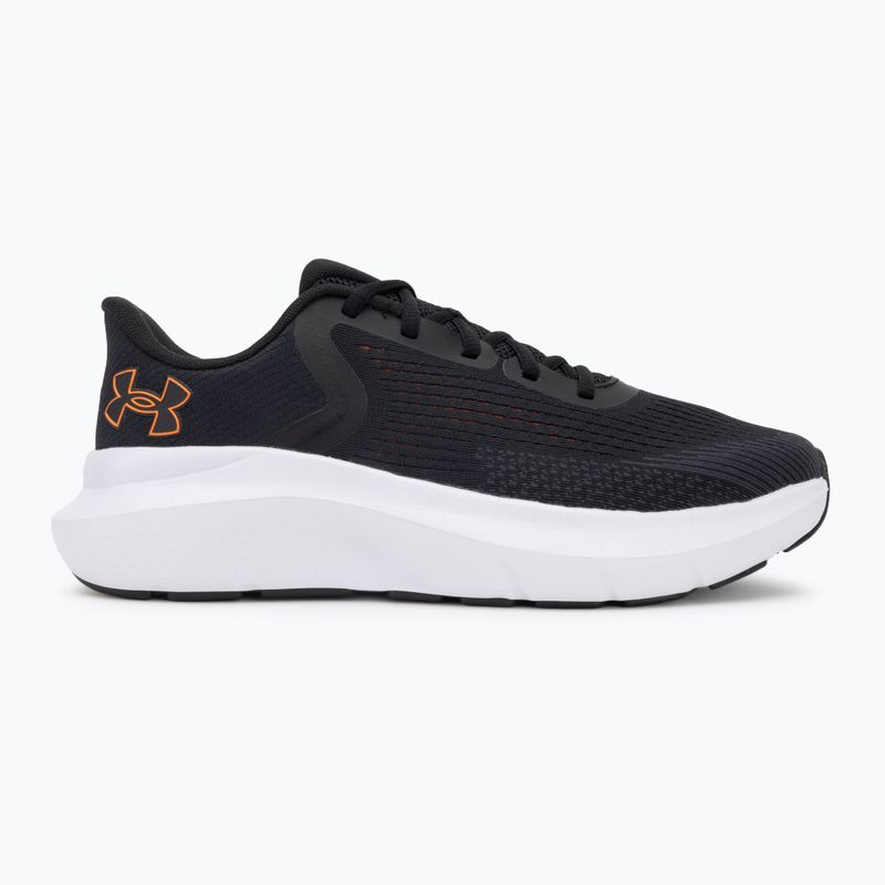 Under Armour Charged Rogue 5 férfi futócipő fekete/fekete/blaze narancssárga 2