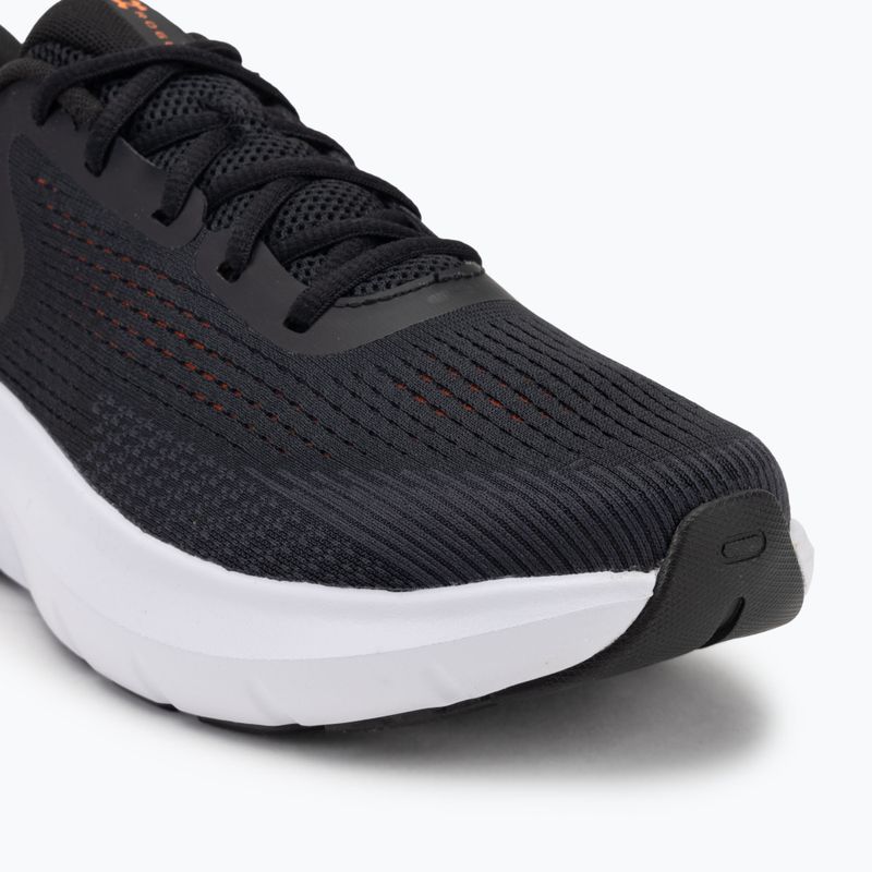 Under Armour Charged Rogue 5 férfi futócipő fekete/fekete/blaze narancssárga 7