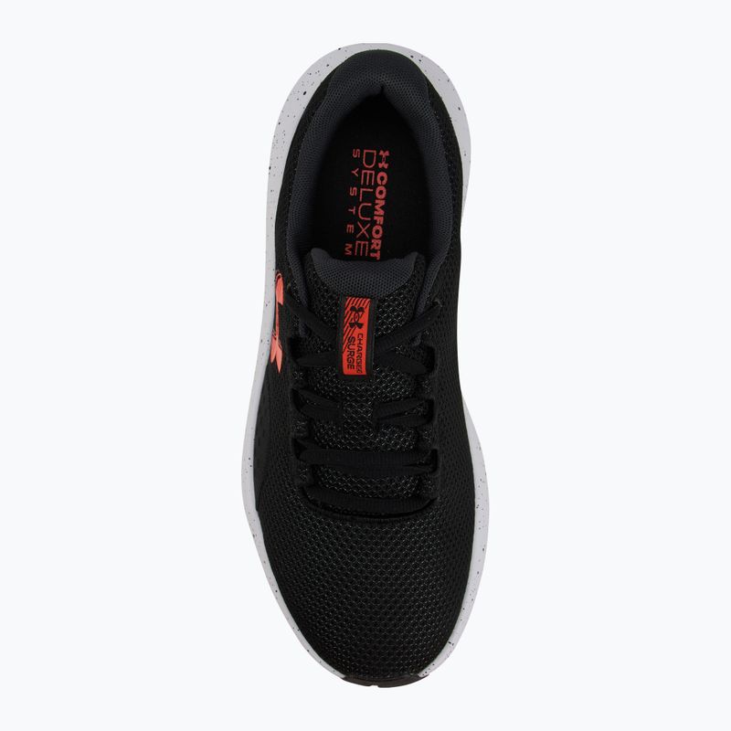 Under Armour Charged Surge 4 fekete/antracit/arszvörös férfi futócipő 5