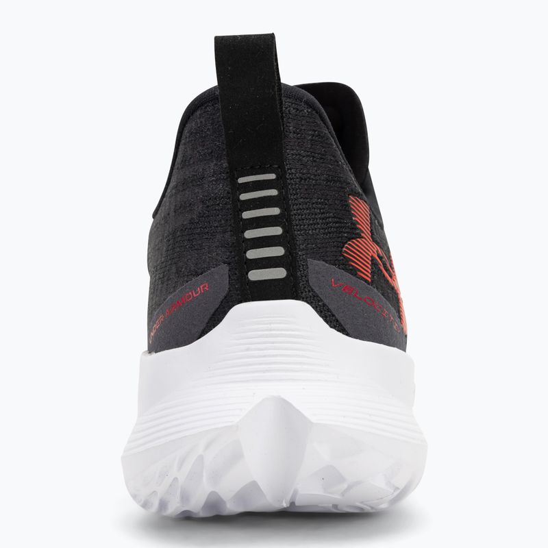 Under Armour Velociti 4 férfi futócipő fekete/antracit/arszi vörös 6