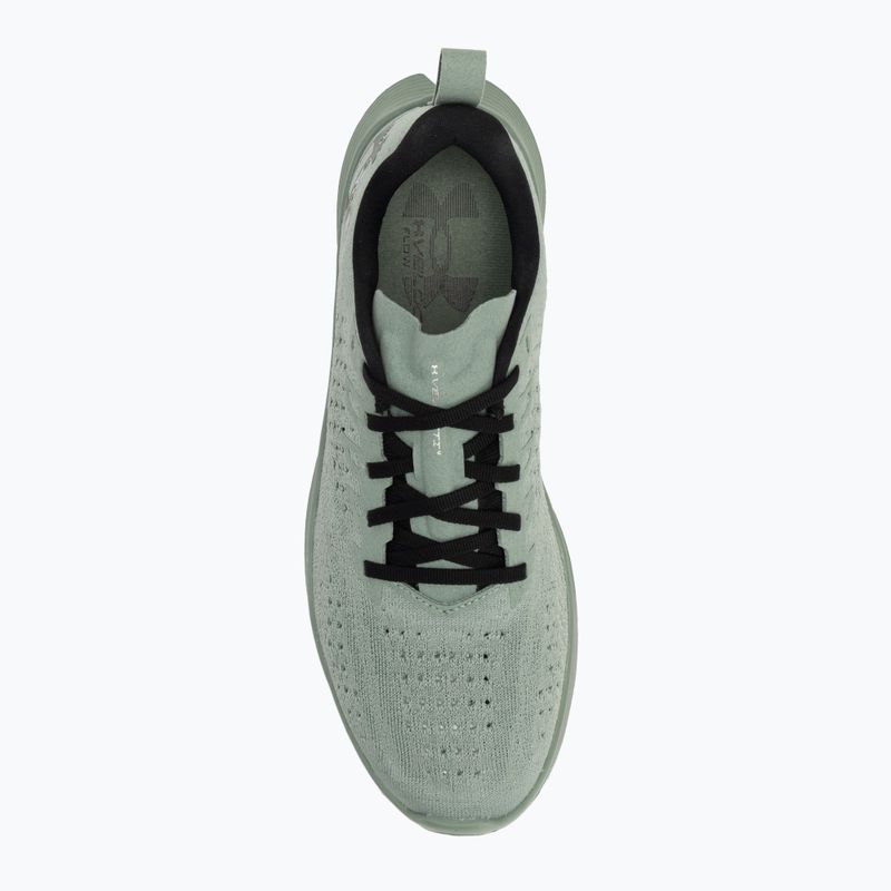 Under Armour Velociti 4 szilikazöld/szilikazöld/metál ezüst férfi futócipő 5