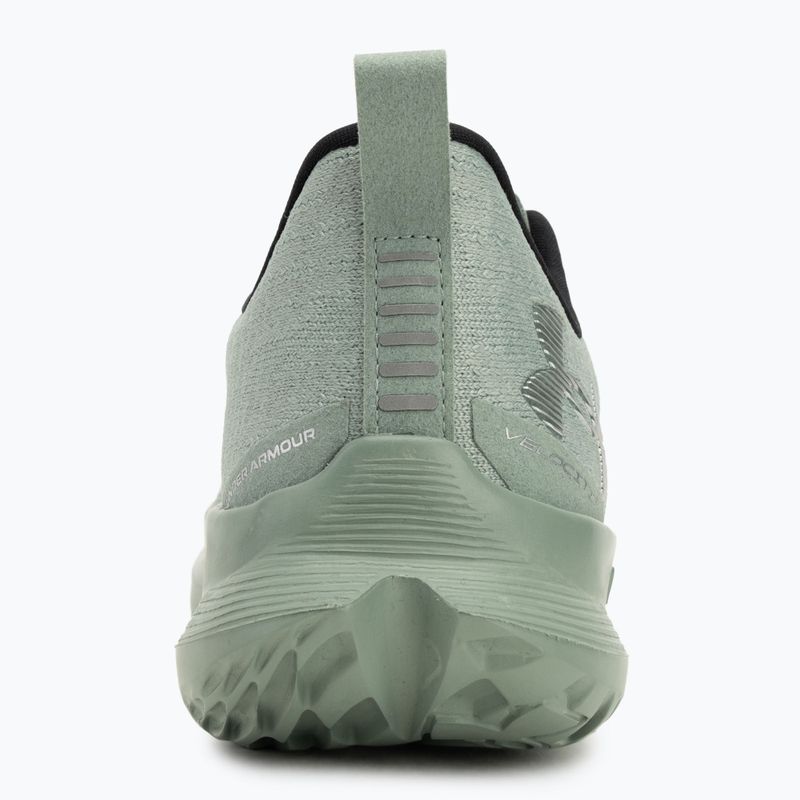 Under Armour Velociti 4 szilikazöld/szilikazöld/metál ezüst férfi futócipő 6