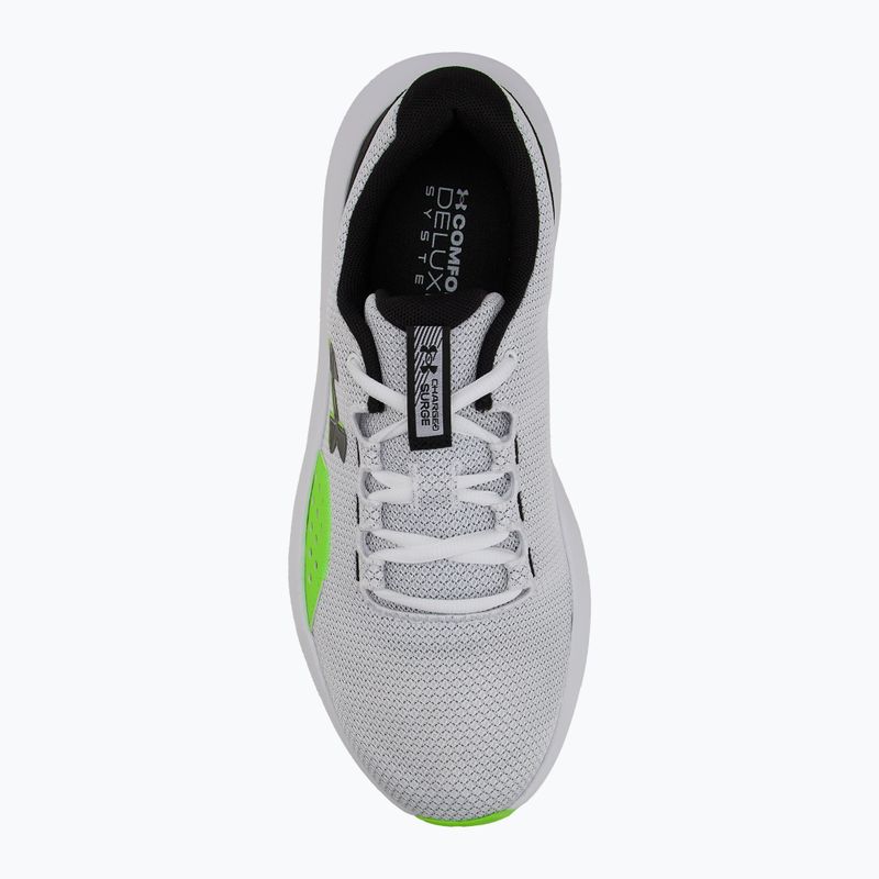 Under Armour Charged Surge 4 fehér/szürkészöld/fekete férfi futócipő 4