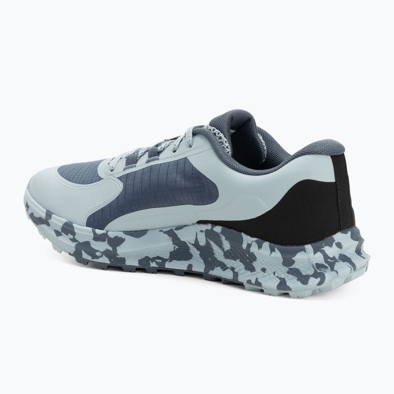 Under Armour Charged Bandit Trail 3 férfi futócipő downpour szürke/harbor kék/hyper zöld 3