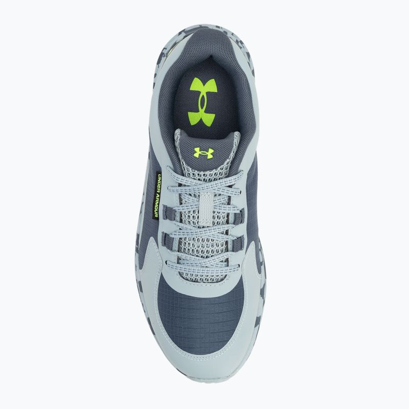 Under Armour Charged Bandit Trail 3 férfi futócipő downpour szürke/harbor kék/hyper zöld 5