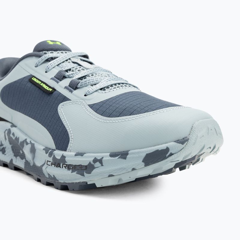 Under Armour Charged Bandit Trail 3 férfi futócipő downpour szürke/harbor kék/hyper zöld 7