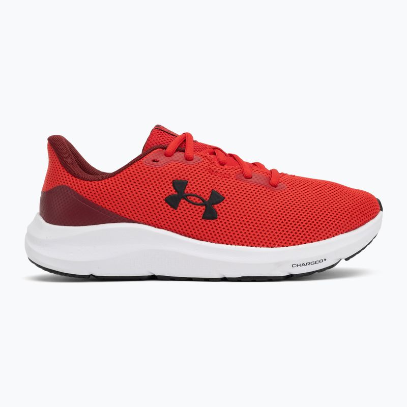 Under Armour Charged Pursuit 4 piros/cardinal/fekete férfi futócipő 2
