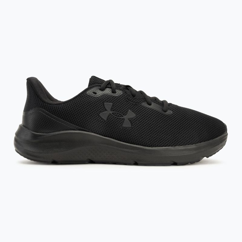 Under Armour Charged Pursuit 4 fekete/fekete/fekete férfi futócipő 2