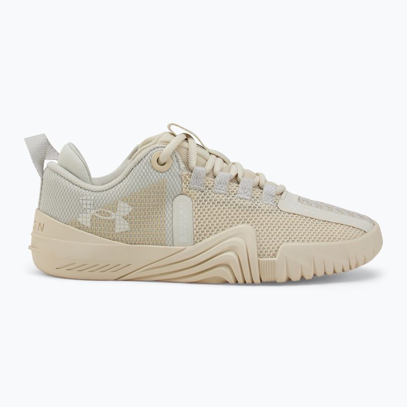 Under Armour TriBase Reign 6 elefántcsontszürke/köves/fehér női edzőcipő 2