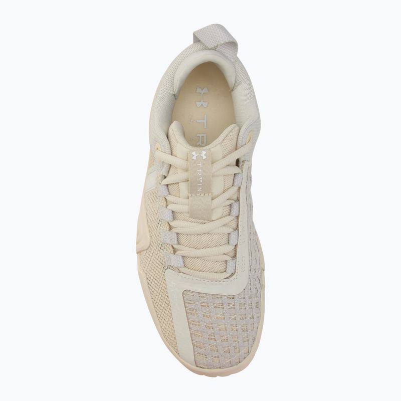 Under Armour TriBase Reign 6 elefántcsontszürke/köves/fehér női edzőcipő 5