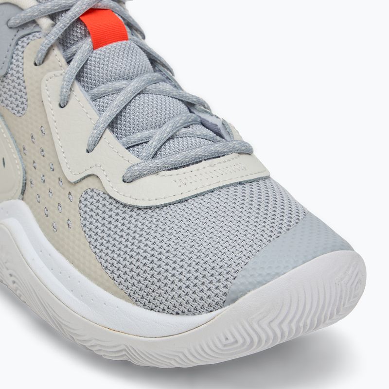 Under Armour Jet' 23 mod szürke/piros/fehér kosárlabda cipő 7