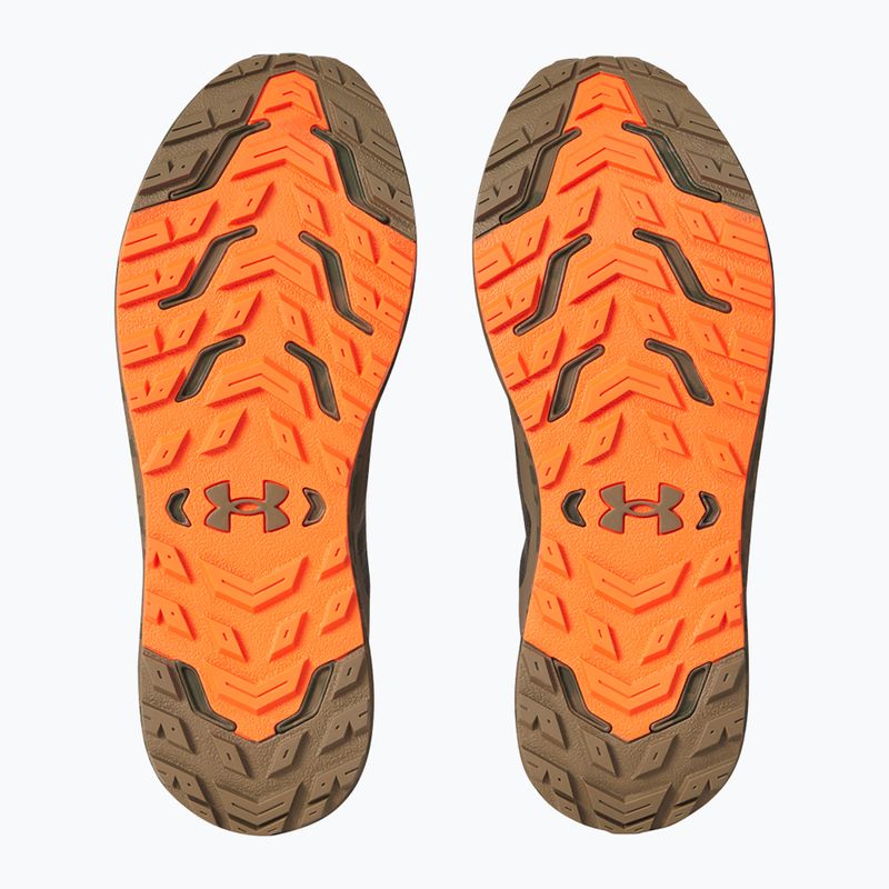 Under Armour Charged Bandit Trail 3 férfi futócipő marine zöld/bayou/ares red színből 5