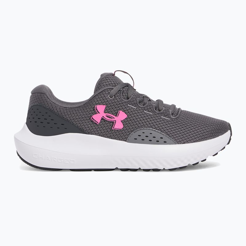 Under Armour Charged Surge 4 castlerock/antracit/aero rózsaszín női futócipő