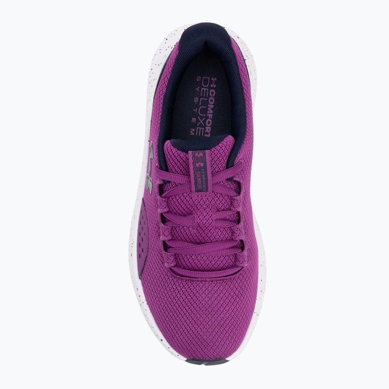 Under Armour Charged Surge 4 andromeda lila/éjsötétkék/éjsötétkék női futócipő 5