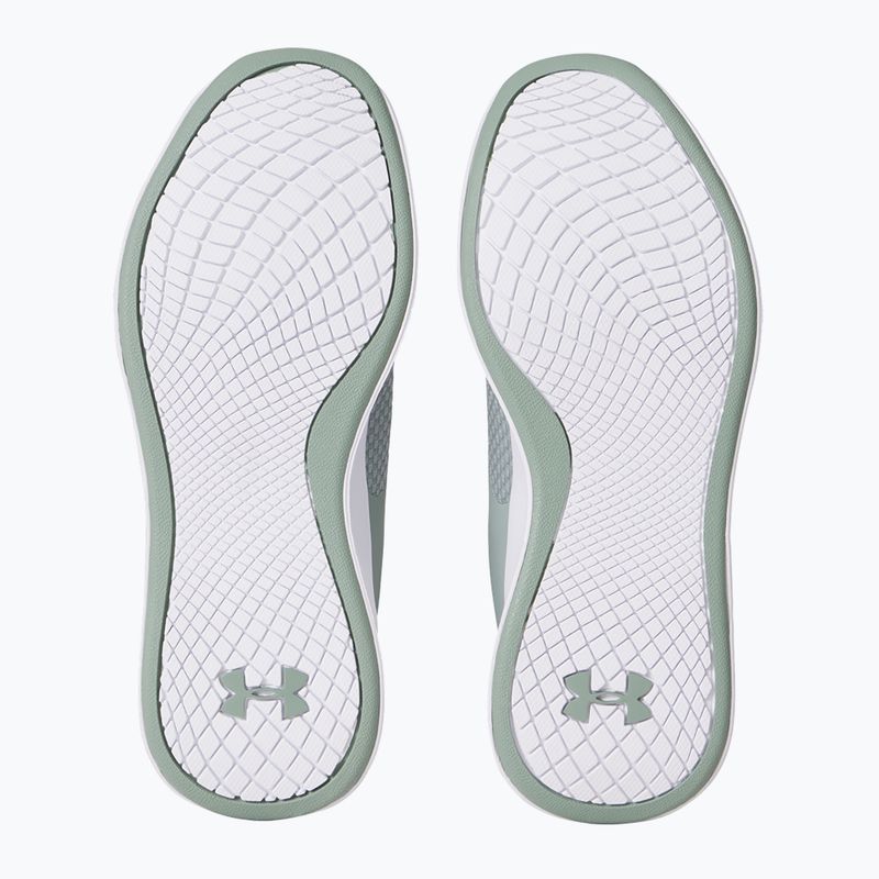Under Armour Charged Aurora 2+ szilika zöld/fehér/metál szilika női edzőcipő 12