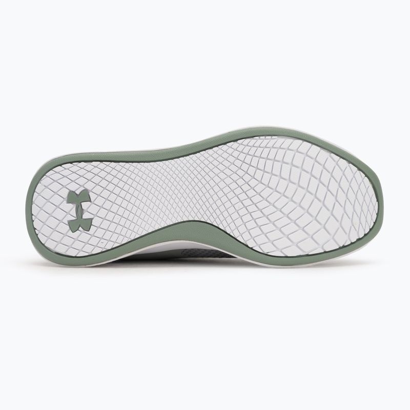 Under Armour Charged Aurora 2+ szilika zöld/fehér/metál szilika női edzőcipő 4