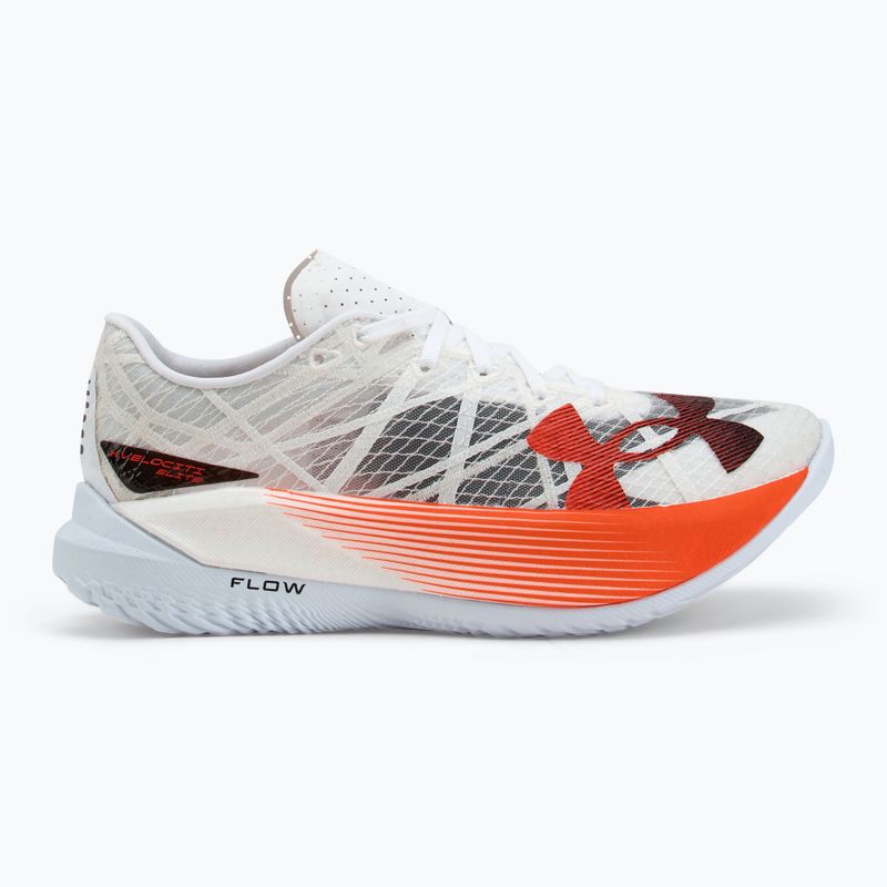 Under Armour Velocity Elite 2 férfi futócipő fehér/karmazsinvörös/fekete 2