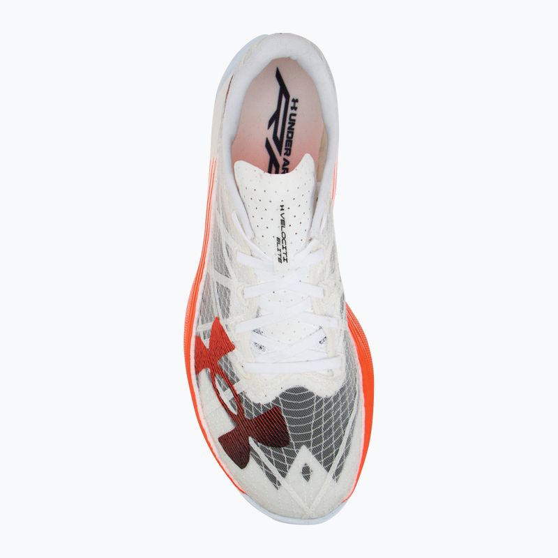 Under Armour Velocity Elite 2 férfi futócipő fehér/karmazsinvörös/fekete 5
