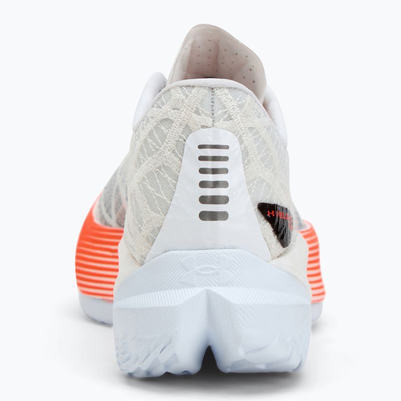 Under Armour Velocity Elite 2 férfi futócipő fehér/karmazsinvörös/fekete 6