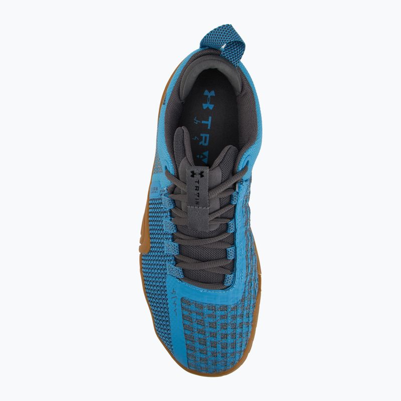 Under Armour TriBase Reign 6 férfi edzőcipő éterkék/castlerock/fekete 5