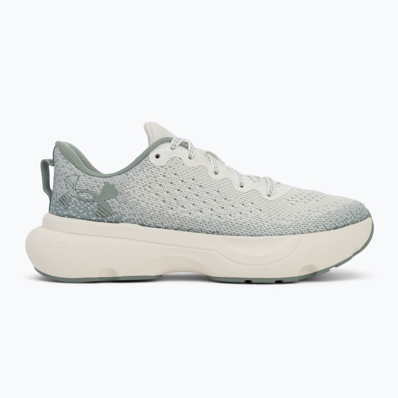 Under Armour Infinite fehér kvarc/szilika zöld/metál szilika női futócipő 2