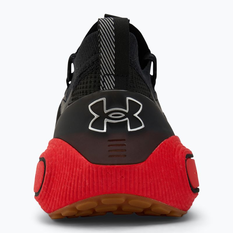 Férfi Under Armour Phantom 4 fekete/láva piros/metál ezüst cipő 6