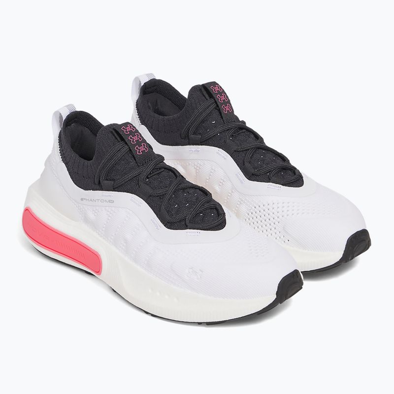 Under Armour Phantom 4 női cipő fehér/antracit/szuper rózsaszín 3