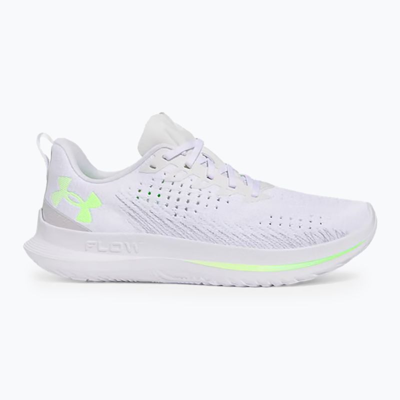 Under Armour Velociti 4 fehér/fehér/szürkészöld férfi futócipő 8