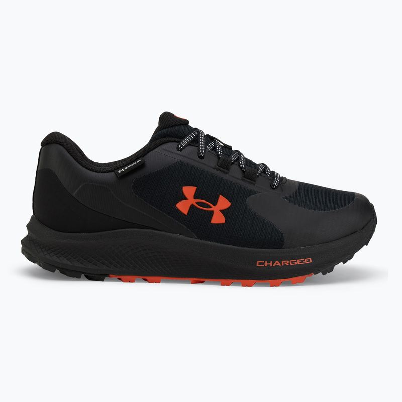 Under Armour Charged Bandit Trail 3 férfi futócipő fekete/fekete/tűz 2