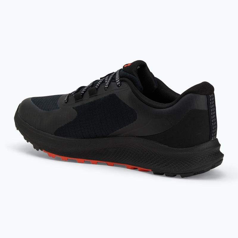Under Armour Charged Bandit Trail 3 férfi futócipő fekete/fekete/tűz 3