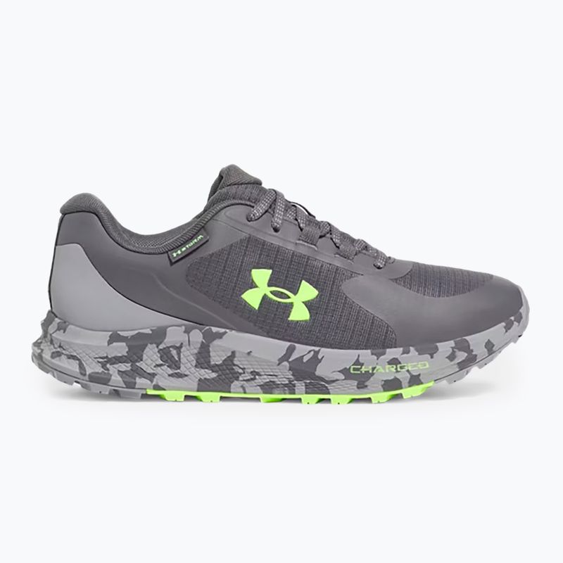 Under Armour Charged Bandit Trail 3 castlerock/steel/hyper green férfi futócipő 8