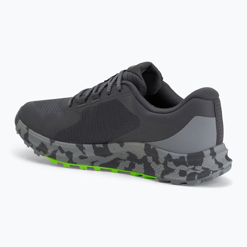 Under Armour Charged Bandit Trail 3 castlerock/steel/hyper green férfi futócipő 3