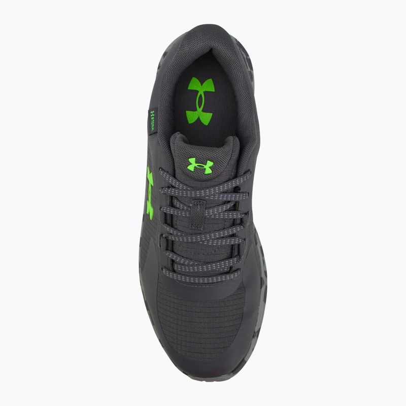 Under Armour Charged Bandit Trail 3 castlerock/steel/hyper green férfi futócipő 5