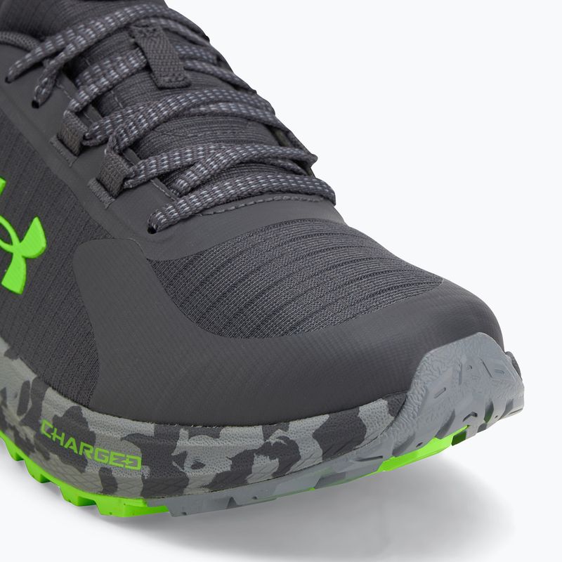 Under Armour Charged Bandit Trail 3 castlerock/steel/hyper green férfi futócipő 7