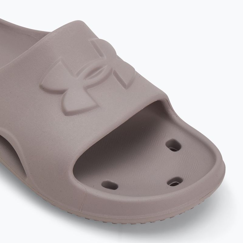 Férfi Under Armour Locker V Slide flip flop szürke hajnal/szürke hajnal/szürke hajnal/szürke hajnal 7